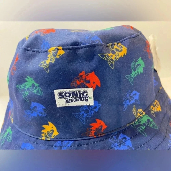 Sonic the Hedgehog  - Kids Bucket Hat - BNWT 🔵🟠🔴 - Picture 5 of 7